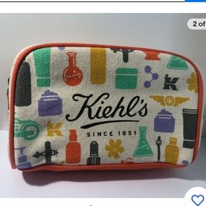 Kiehls colorful makeup case No makeup inside case.